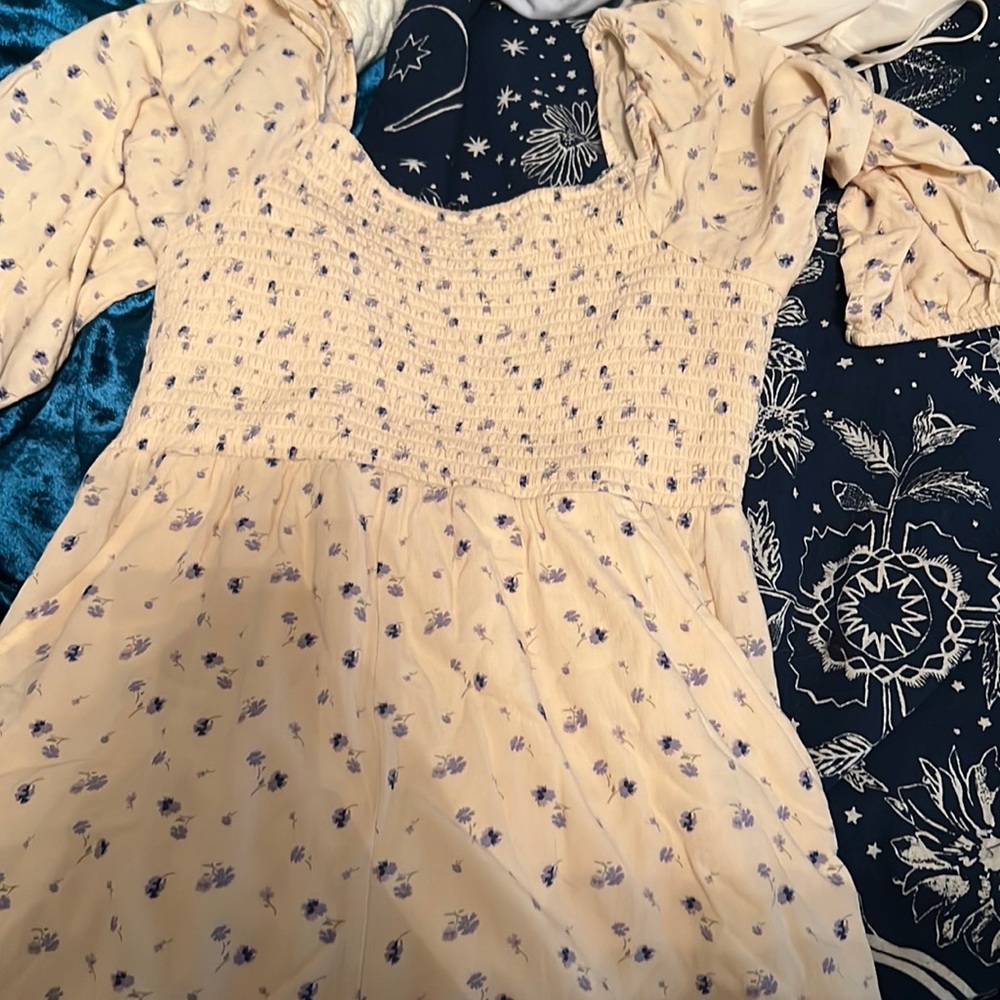american eagle floral romper